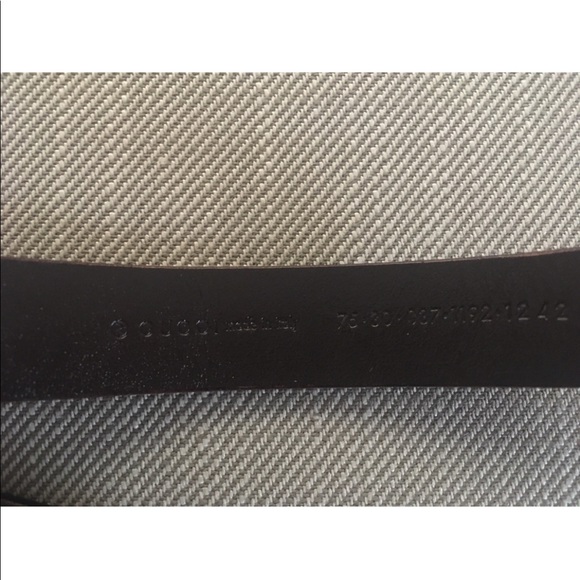 Authentic Gucci Interlocking Buckle Belt - Picture 11 of 13